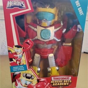 Playschool Mega Mightiest Transformers Rescue Bots Academy ‎ Hotshot new